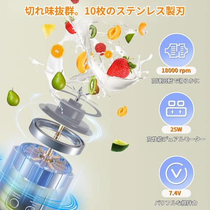 たった30秒でフレッシュスムージーが完成🍓